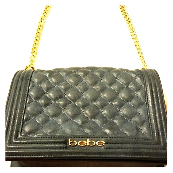 π«SOLDπ« Bebe leboy quilted chain bag - Picture 2 of 8